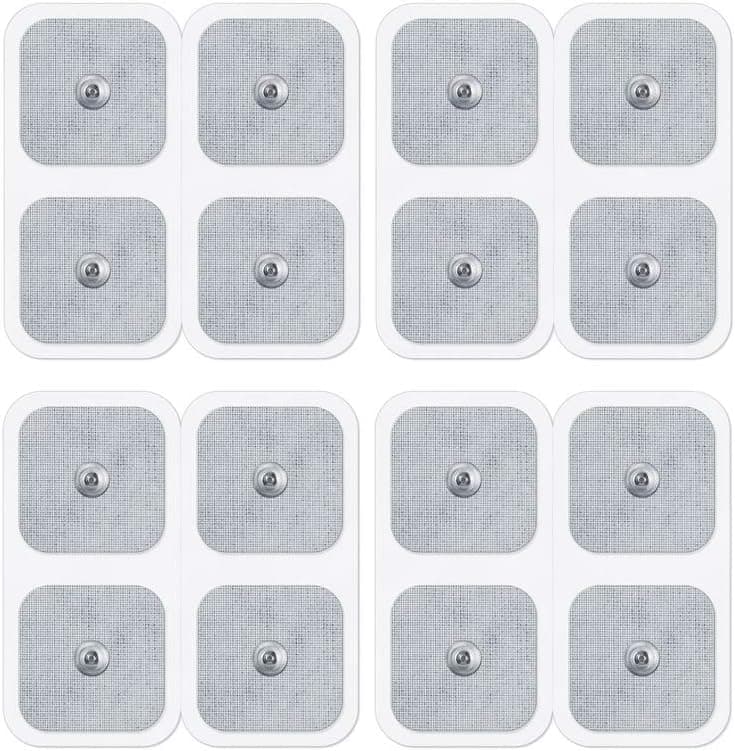 Beurer Juego de recompra de electrodos, compuesto por 16 almohadillas de gel autoadhesivas de 45 x 45 mm, adecuadas para dispositivos EMS y TENS de Beurer