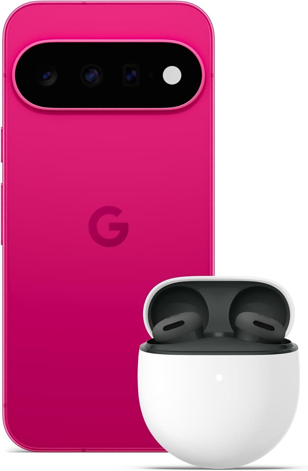 Google Pixel 11 - Hibiscus, 256GB + Pixel Buds 2a - Verde Musgo