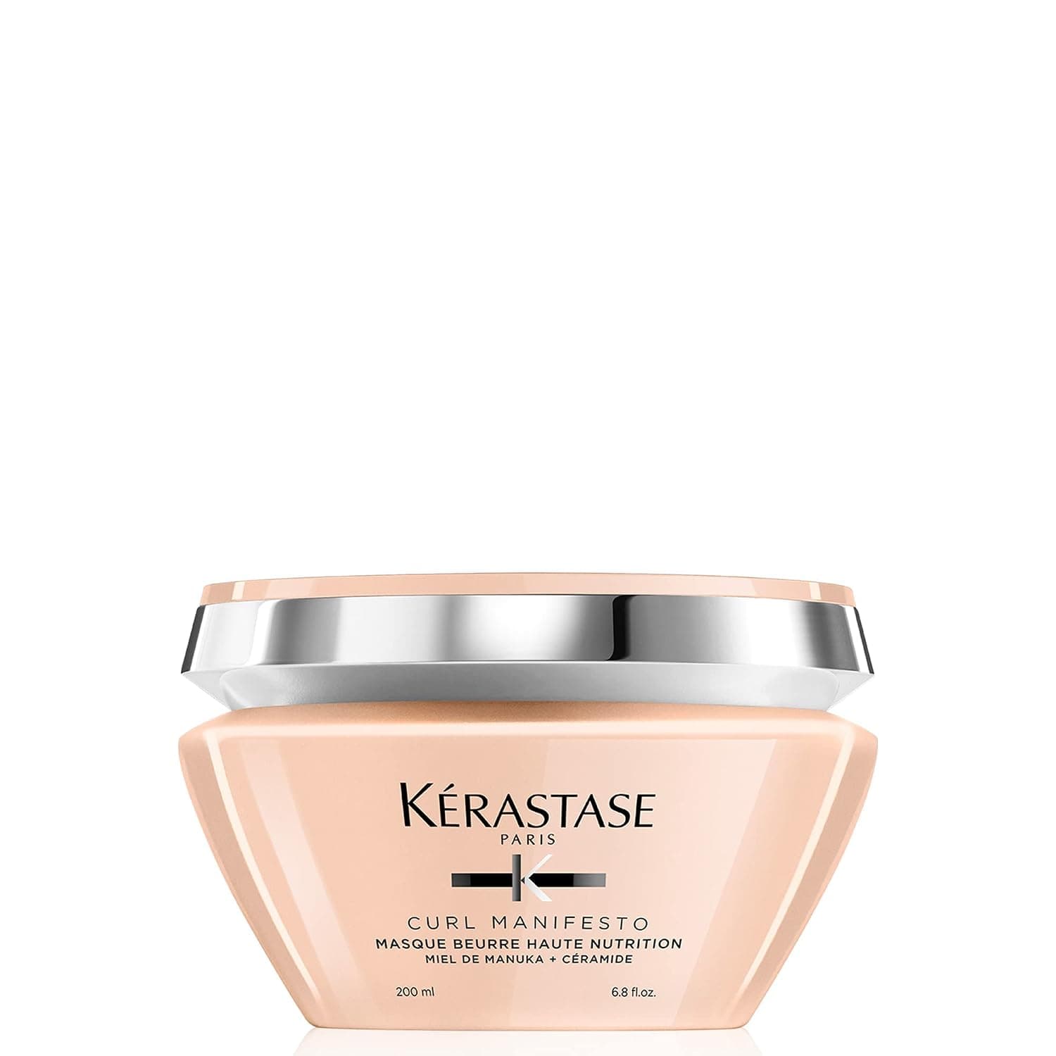 Kérastase | Curl Manifesto, Mascarilla Extra Nutritiva, Cuidado Nutritivo y Fortalecedor, Para Pelo Ondulado, Rizado o Afro, Masque Beurre Haute Nutrition, 200 ml
