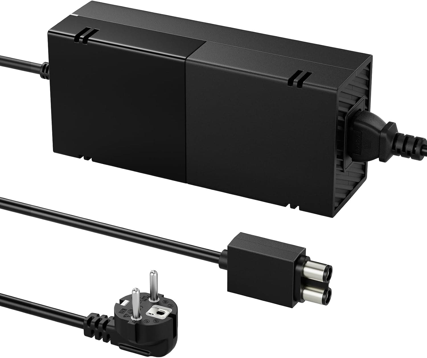 Fuente de Alimentación para Xbox One, Cargador Mando Xbox Fuente de alimentación 200-240V para Xbox One 100-240V, 220W (Versión Vás Silenciosa)