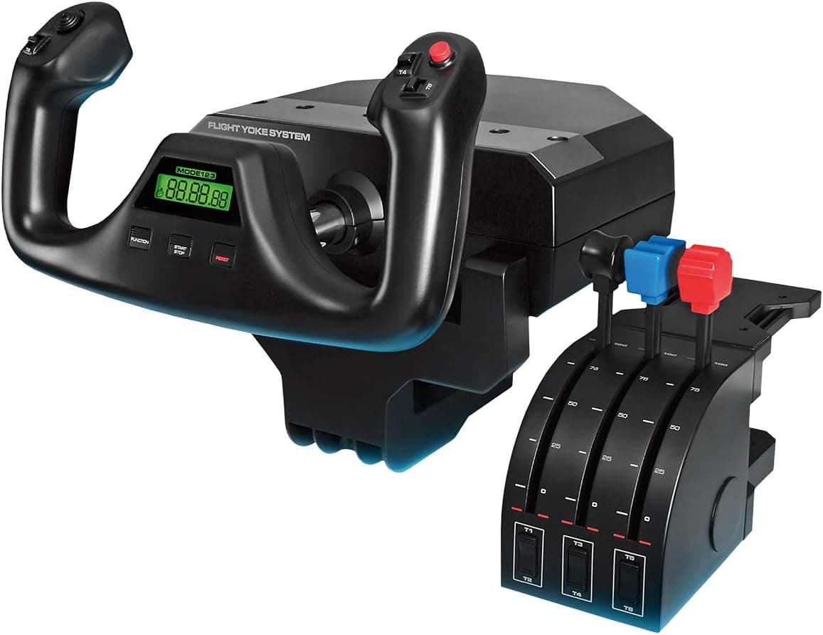 Logitech G Saitek Pro Flight Yoke Palanca de Mandos