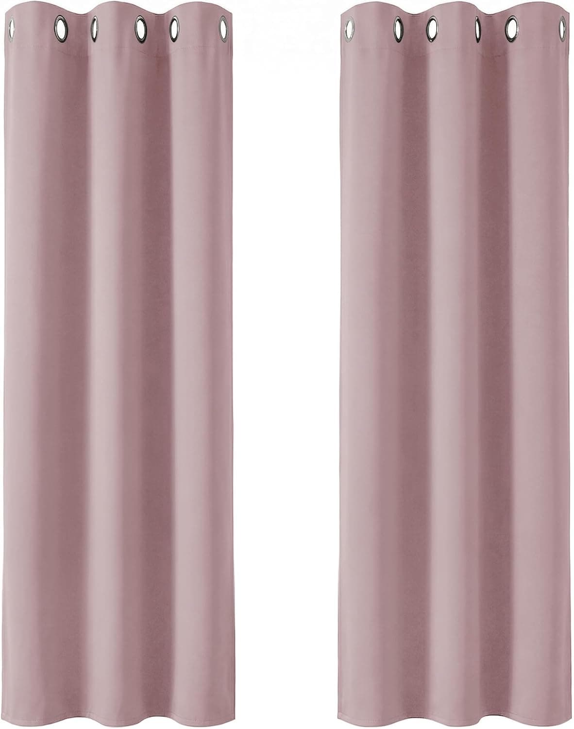 Deconovo Cortinas Opacas Térmicas para Dormitorio y Salón, 2 Piezas