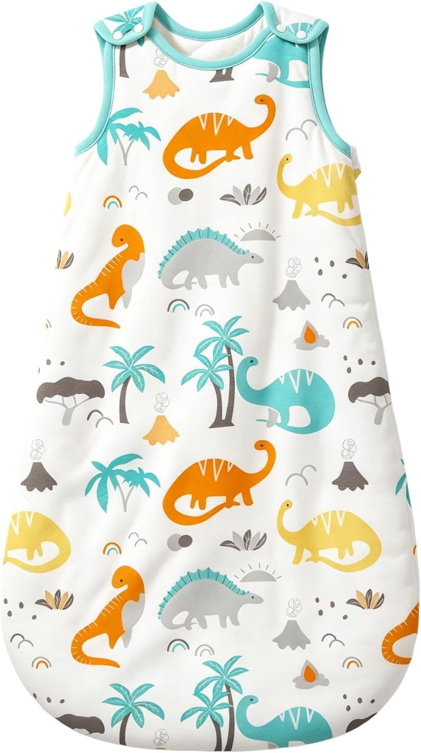 Mosebears Saco de Dormir para bebé de Invierno, 2,5 TOG, 100% algodón, Diferentes tamaños, Desde el Nacimiento hasta la Edad de 24 Meses, para Todo el año