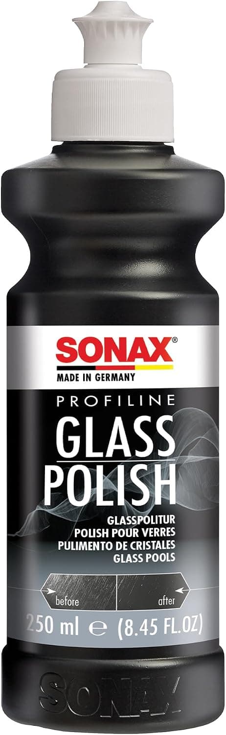SONAX PROFILINE GlassPolish (250ml) elimina rayas en parabrisas y cristales