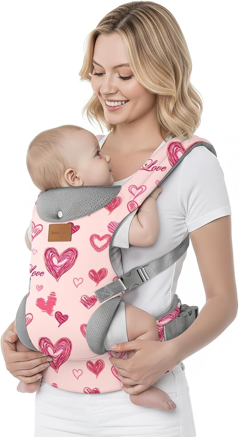 YooxArmor Mochila Portabebés Ergonómico para Bebés 4-36 Meses