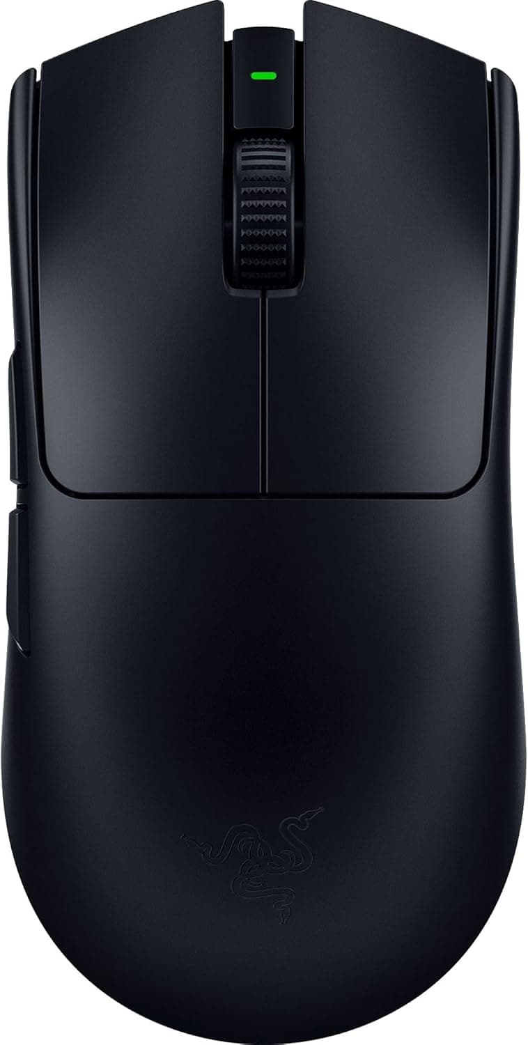 Razer Viper V3 Pro - Ratón inalámbrico Ultraligero Esports Gaming (8K Hz HyperPolling, diseño Ligero de 54g, Sensor Focus Pro 35K dpi, HyperSpeed Wireless, 95 Horas de duración) Negro