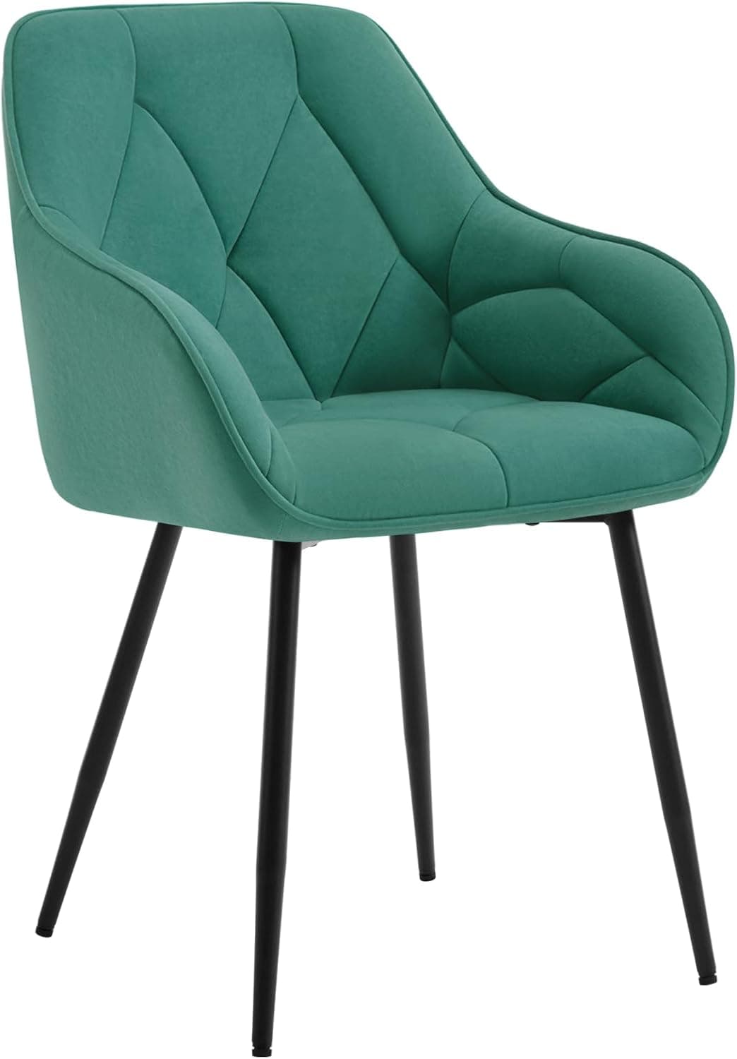 WOLTU Silla de Comedor,Terciopelo,Turquesa