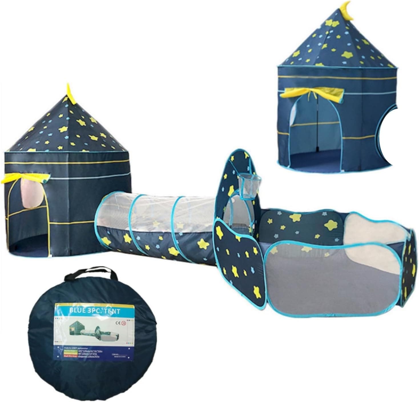 Tunel de Juego Infantil, Tienda campaña Infantil Grande, Tienda de Juegos con túnel, Tunel Infantil