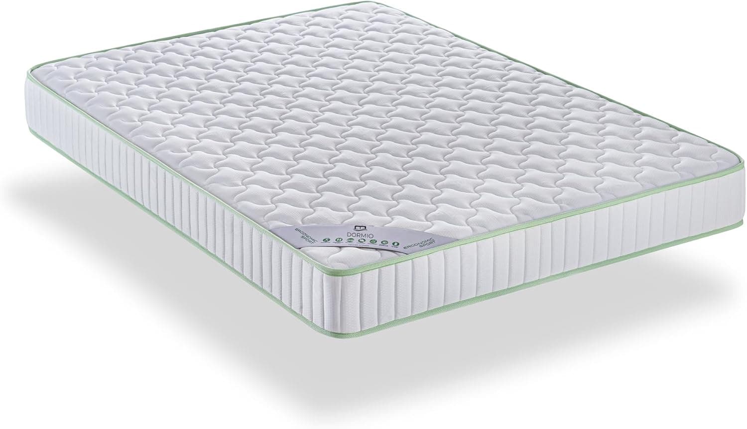 Dormio Ergonomic Sport - Colchón Eliocel adaptable, apto cama Nido, Antiácaros, Antideformaciones. Medida 80x200. Altura 14cm.