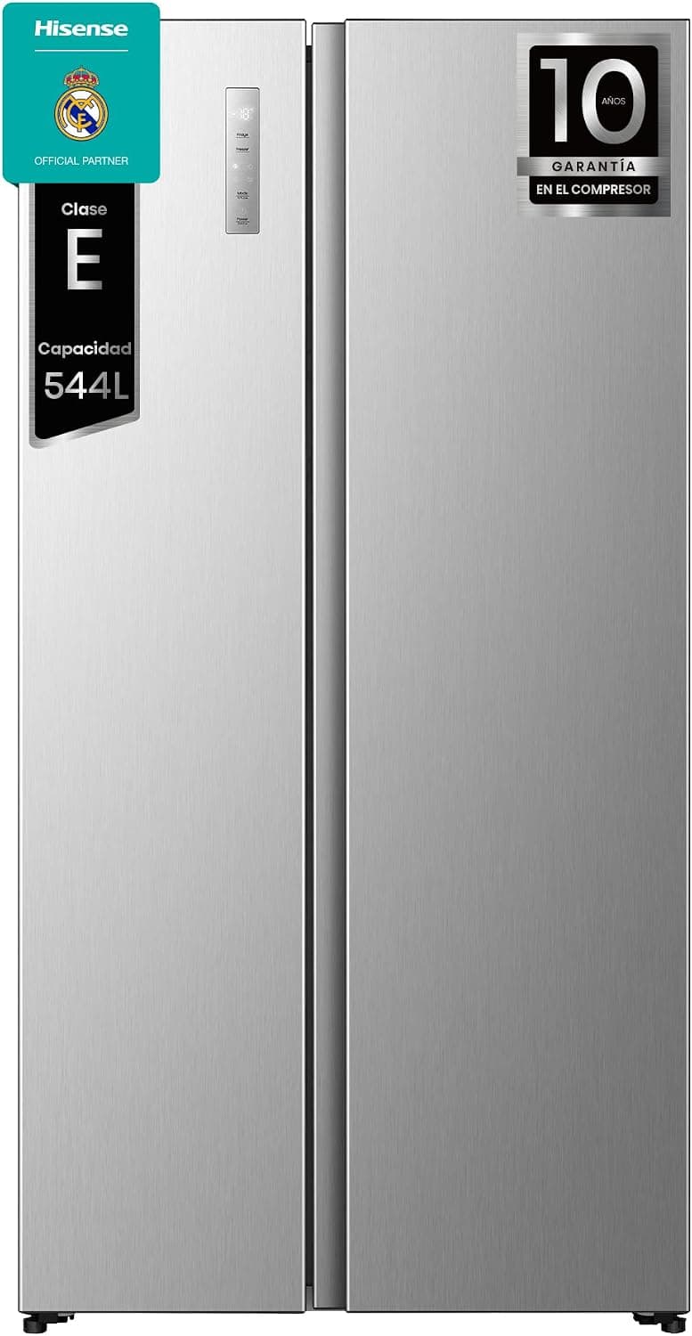 Hisense RS3P558NEIE - Frigorífico Americano SBS, Libre Inst., Ancho 91,1cm