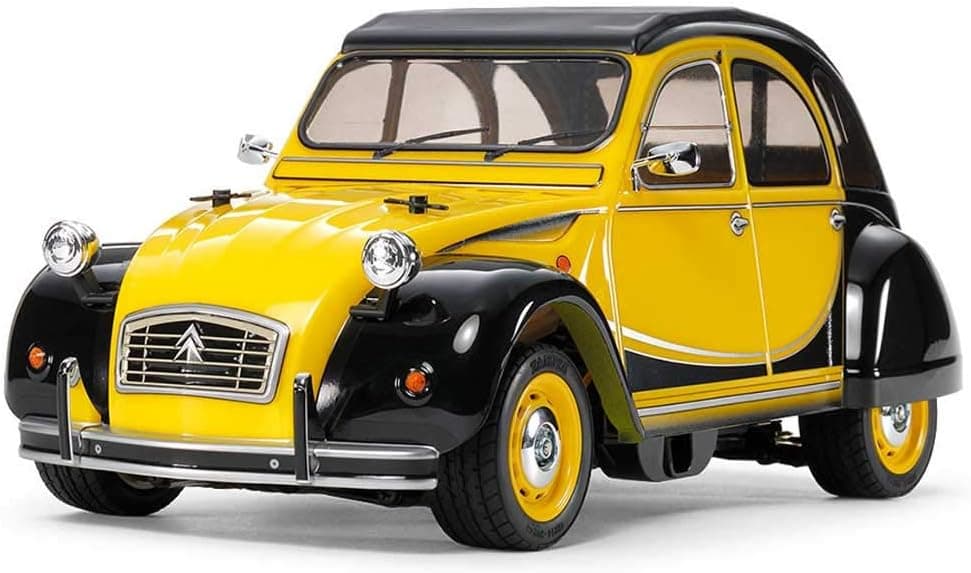 TAMIYA 58655 58655-1:10 RC Citroen 2CV Charleston M-05, Coche teledirigido, modelismo, Kit de construcción, Hobby, Construir, sin barnizar