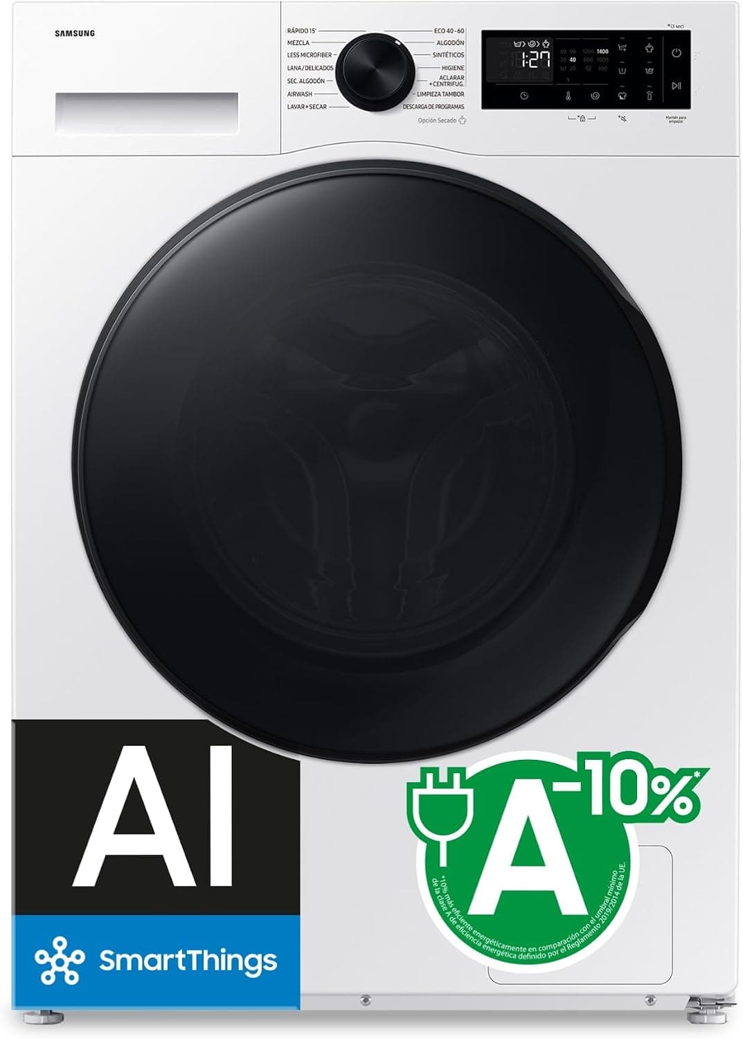 Samsung Lavasecadora 11kg/6kg Clase D/A WD11DG5B15BEEC