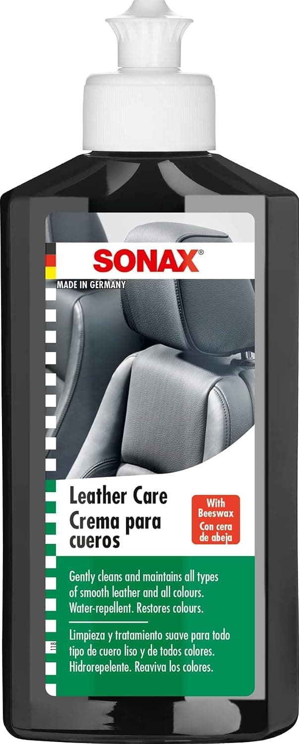 SONAX Loción para el cuidado del cuero (250 ml) con cera de abeja