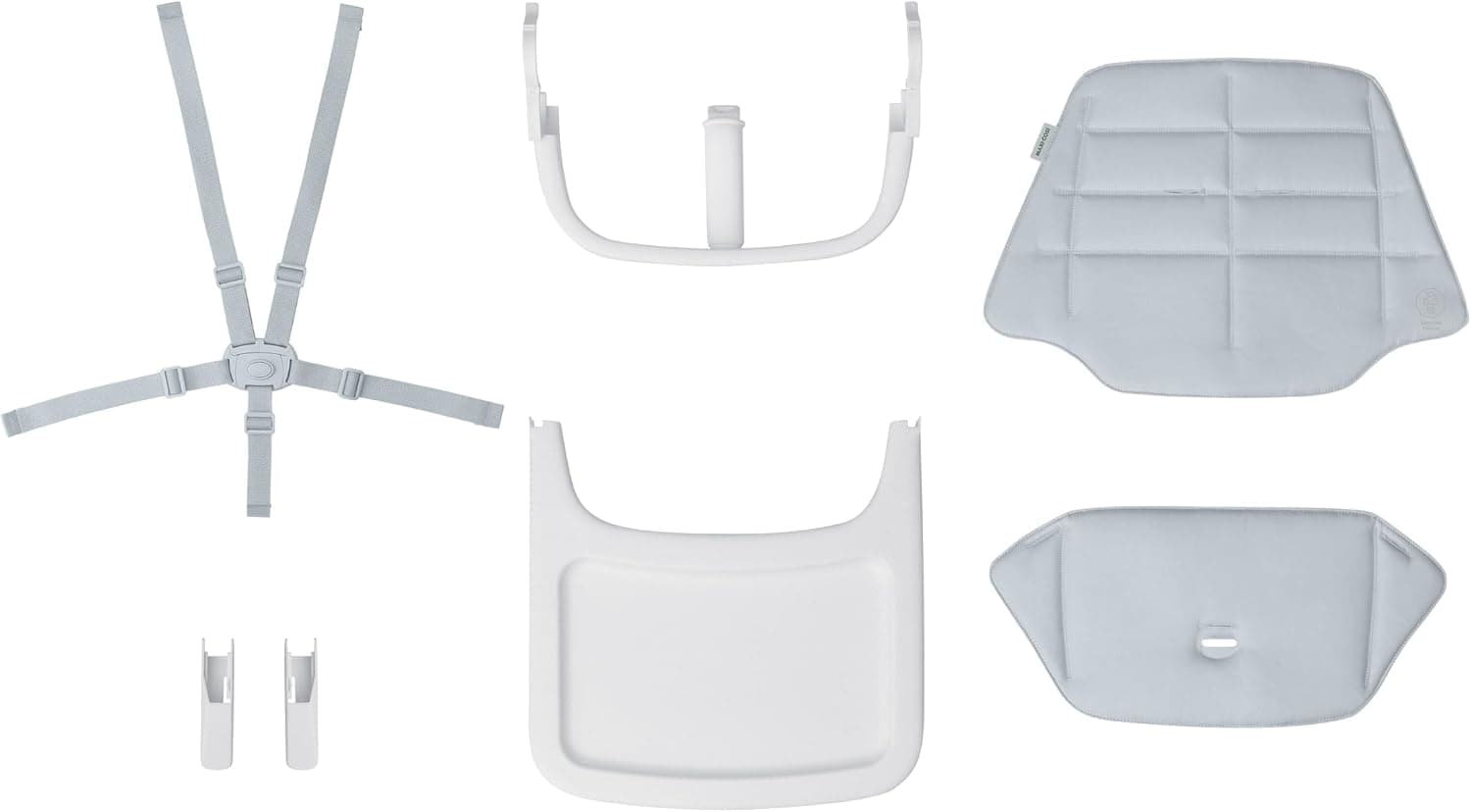 Maxi-Cosi Nesta Kit Niño, Accesorios para la Trona de Madera Maxi-Cosi Nesta, para Niños de 6 Meses a 3.5 años (aprox. 9-15 kg), Beyond Sky Grey