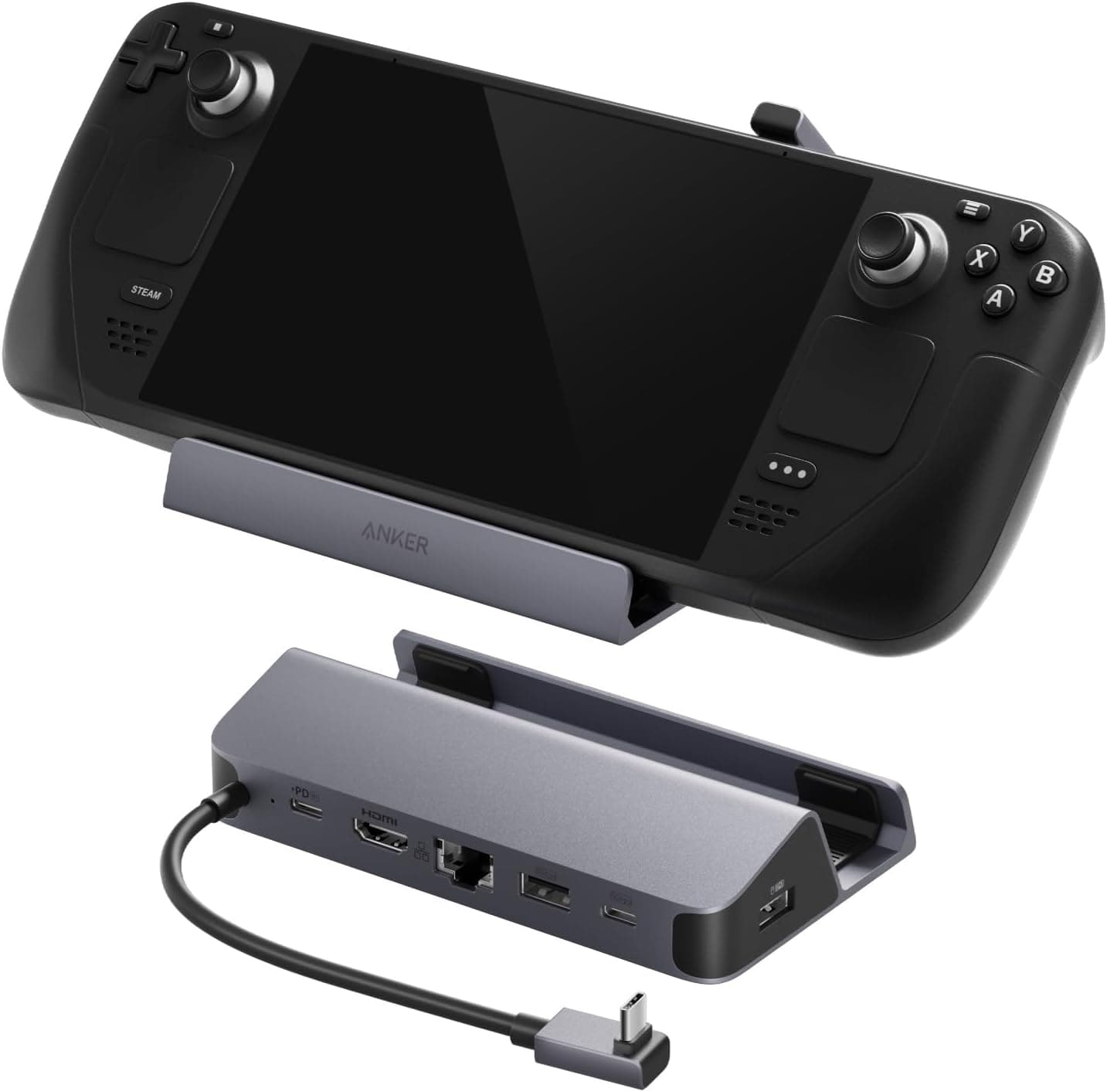 Anker Base para Steam Deck ROG Ally, 6 en 1, HDMI 4K 60 Hz
