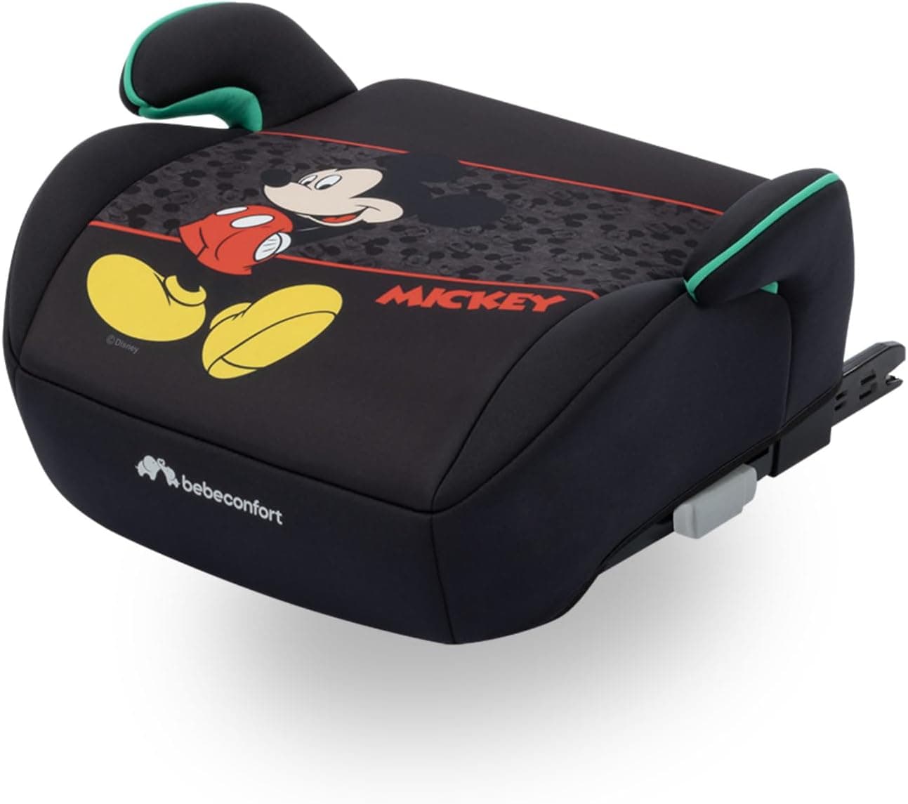 Bebeconfort Disney Manga i-Fix Asiento Elevador ISOFIX, Silla Coche Mickey Mouse para Niños y Niñas de 6 a 12 años, 22-36 kg, 128-150 cm, Portátil, Cómodo, Compacto, Ligero, Authentic Mickey