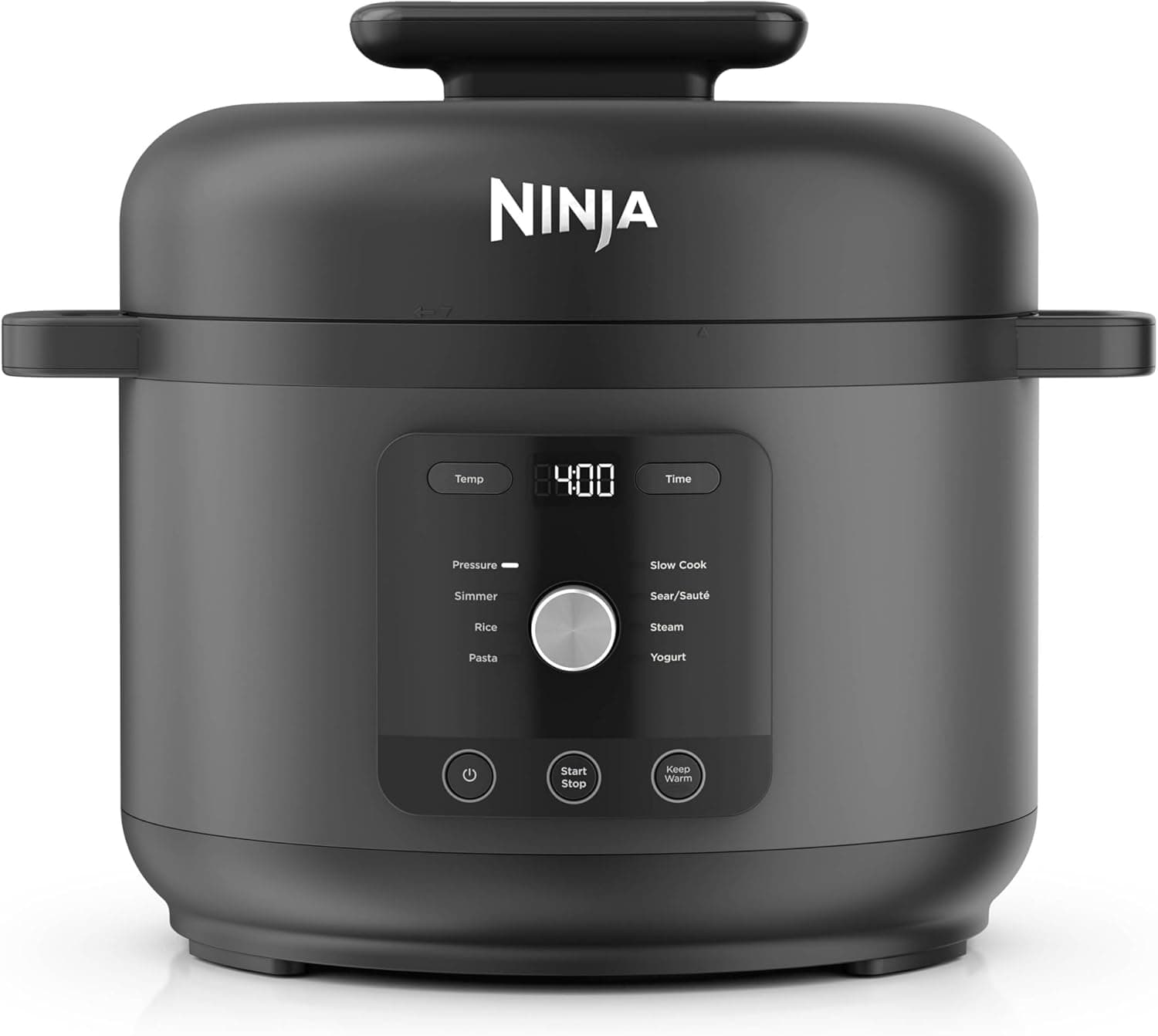Ninja HyperHeat, Olla a Presión 9 en 1, 6L, Cocción Lenta, Arrocera, Negro
