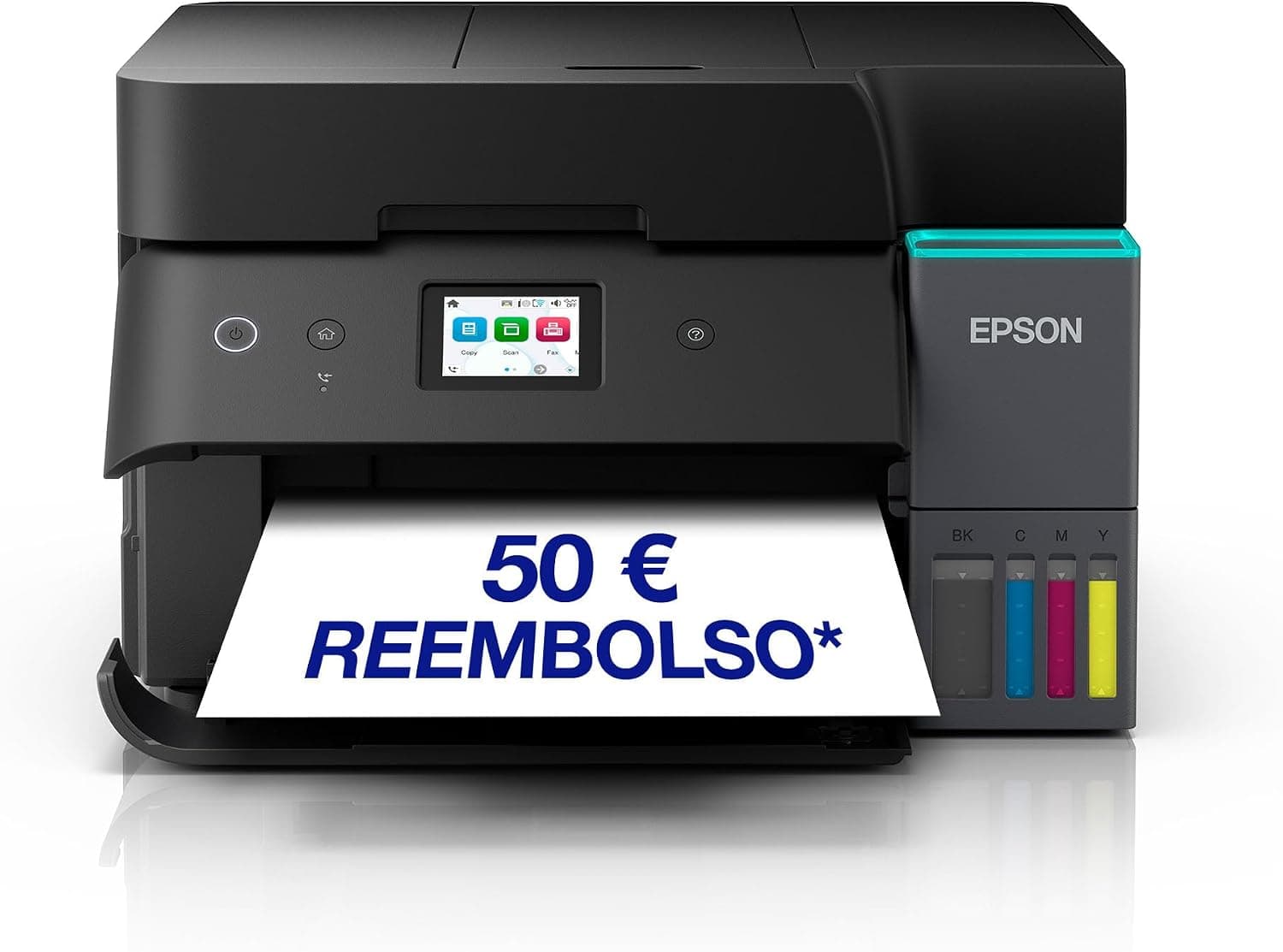 Epson EcoTank ET-4955 Ahorra hasta un 95% en costes de Tinta* con una Impresora con depósito de Tinta EcoTank