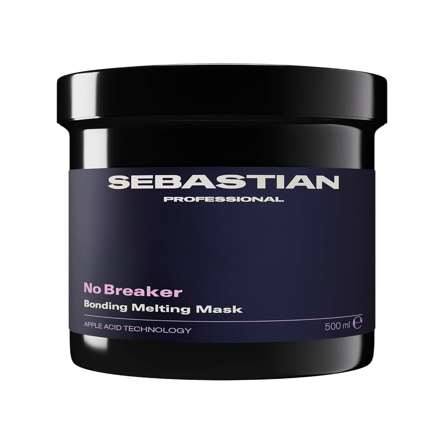 Sebastian Professional NO.BREAKER Mascarilla, Tratamiento Reparador Cabello Dañado, Acondicionador Intenso, Para un Cabello más Suave y Brillante, 500ml