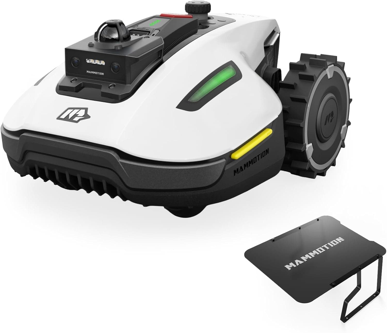 MAMMOTION YUKA Mini 2 800 LiDAR Robot Cortacésped con Mini Garaje