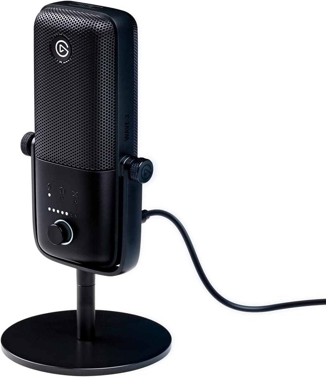 Elgato Wave:3, micrófono Condensador USB prémium