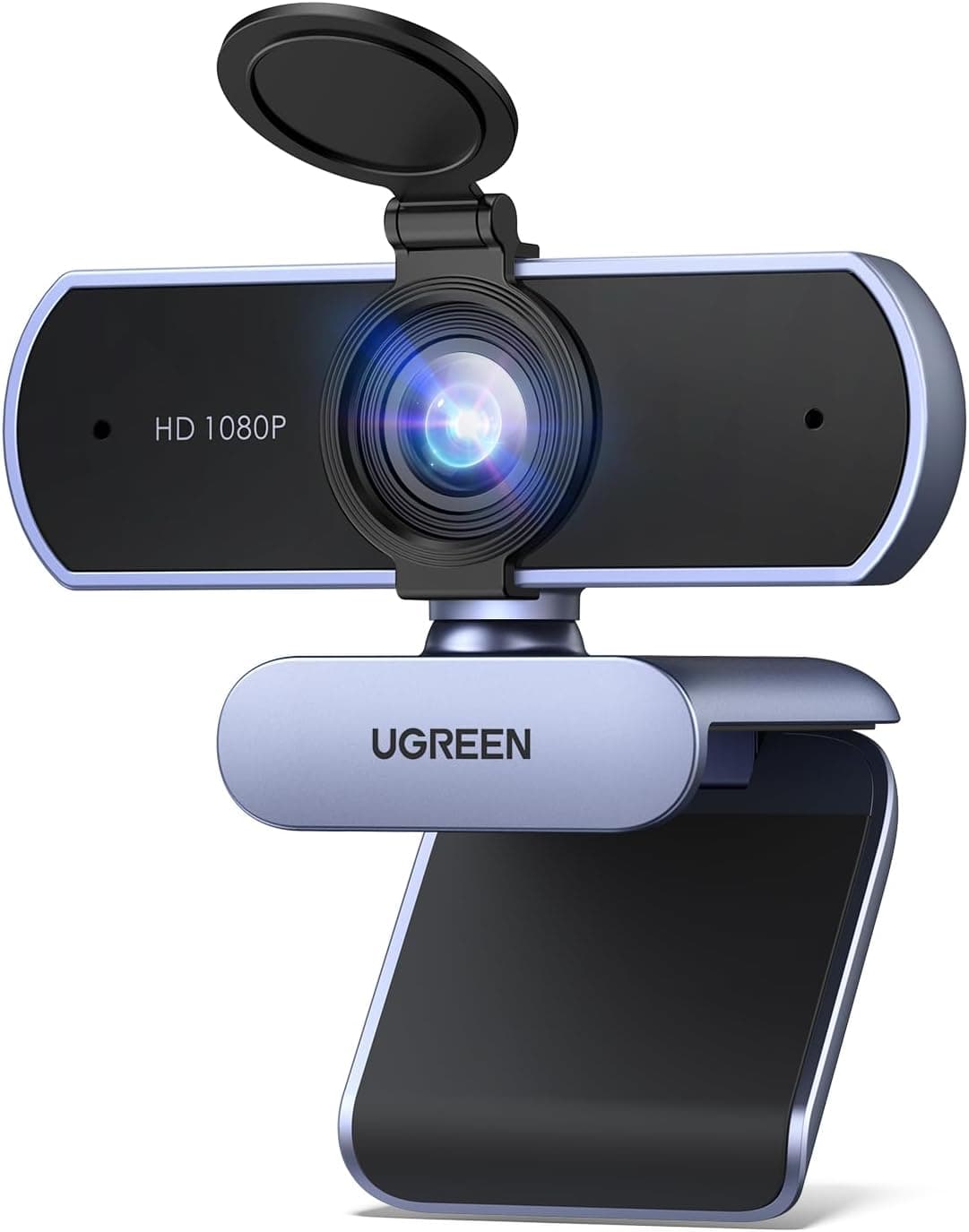 UGREEN Webcam Full HD 1080P 30FPS USB A PC Cámara Foco Fijo