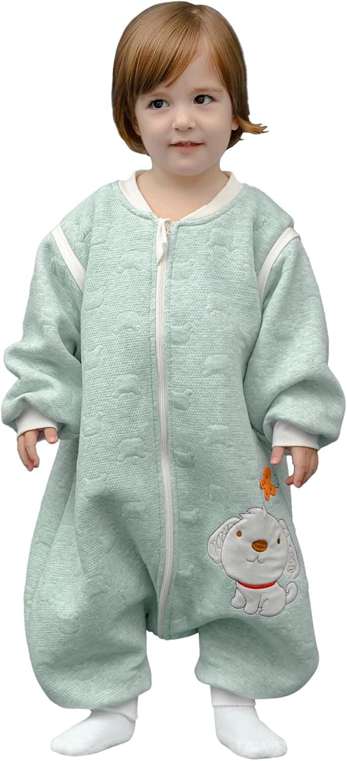 Saco de Dormir Bebé 2.0 TOG, Mangas Extraíbles,3-4 años - Verde