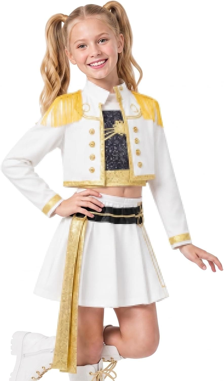 Disfraz de anime para niña, juego completo para Halloween y carnaval