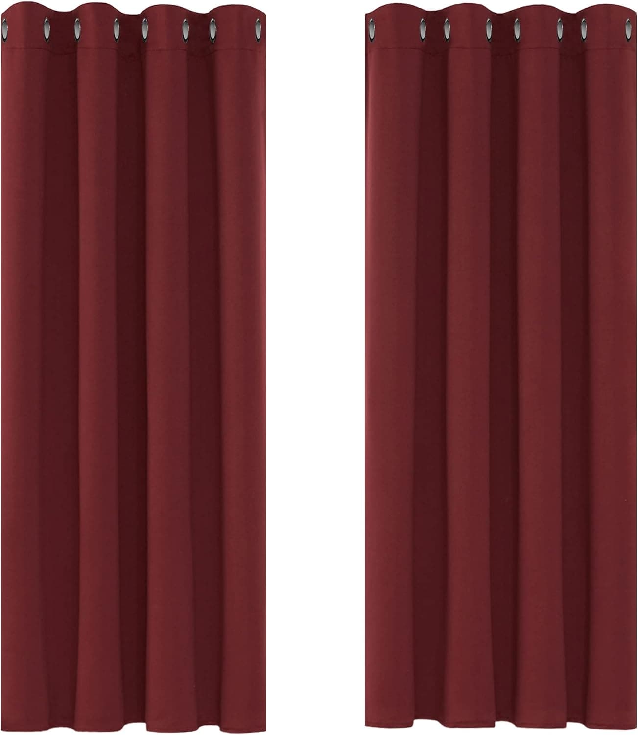 Deconovo Cortinas Opacas Térmicas para Dormitorio y Salón, 2 Piezas