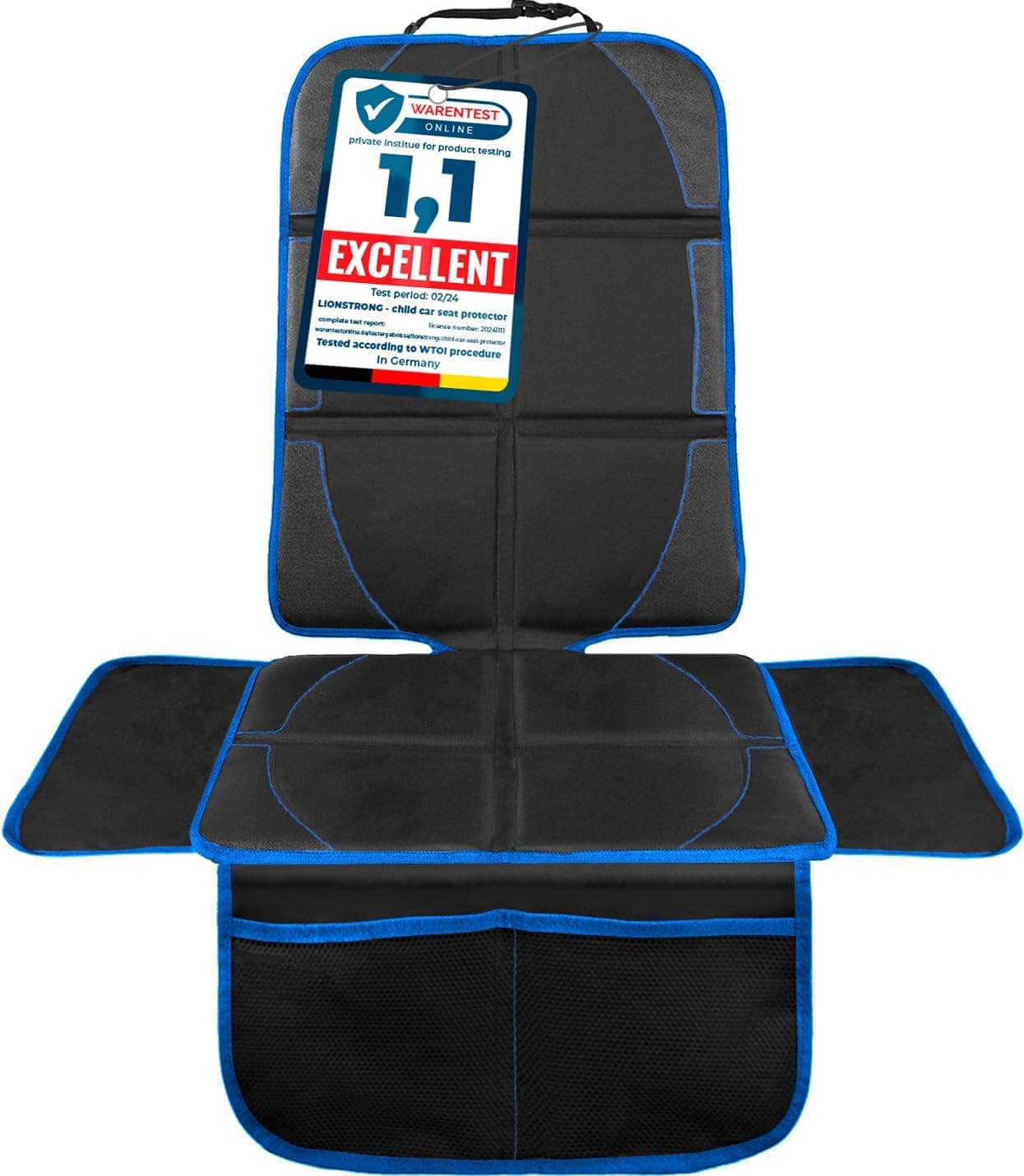 LIONSTRONG® Fundas para Sillas de Coche [Compatible ISOFIX] - Azul