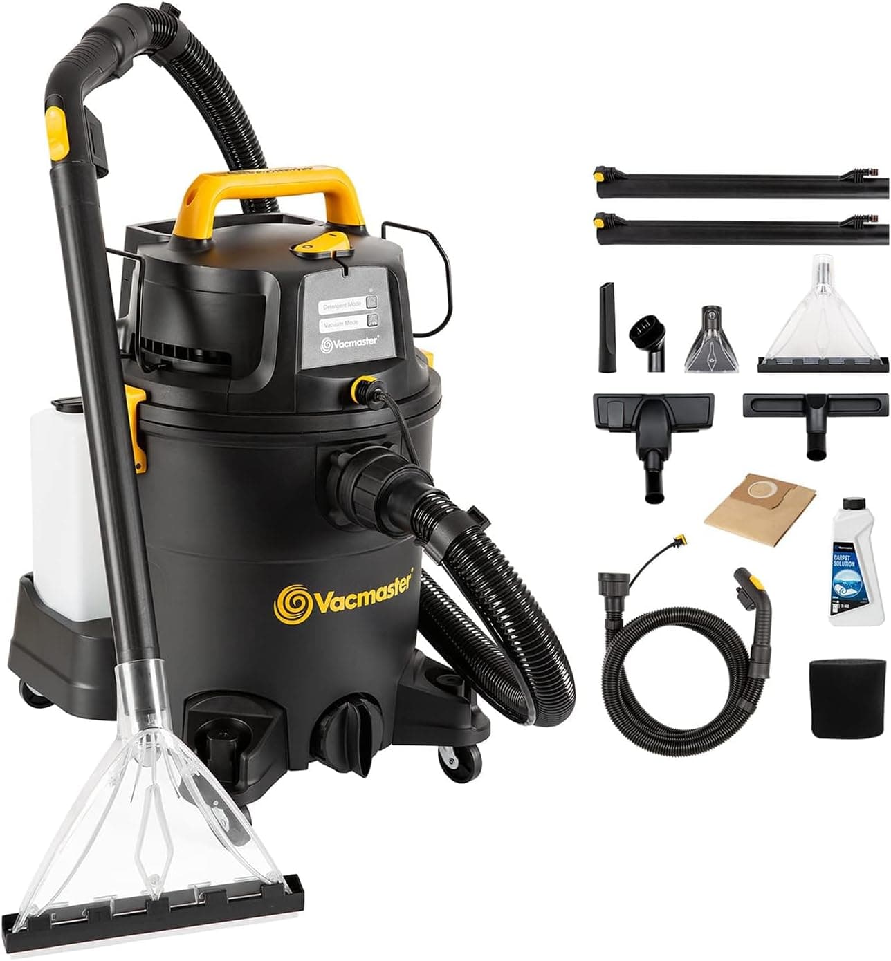 Vacmaster 3-in-1 Aspiradora Seco y Húmedo y Limpiador Tapicería 1300W 23L