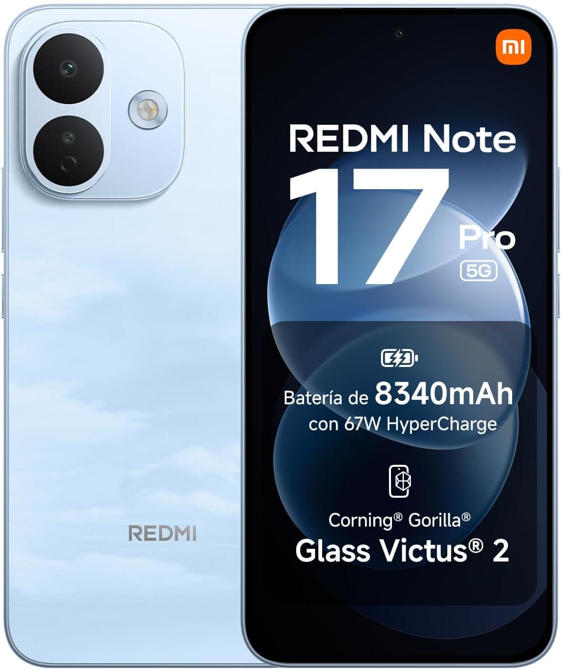 REDMI Note 17 Pro 5G, 12+256GB, Azul Celeste, 8340mAh