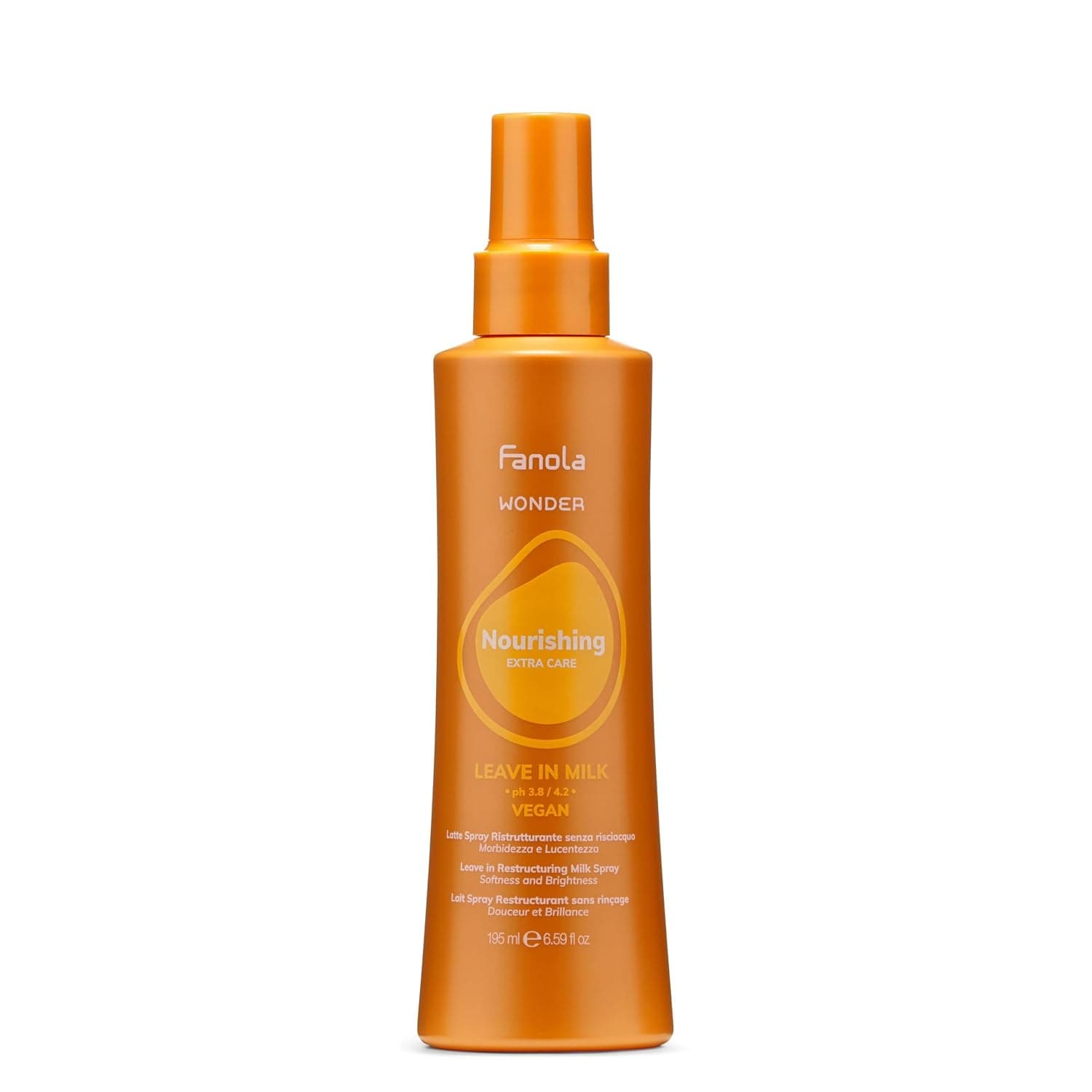 Fanola Wonder Nourishing Restructuring Leave-in Milk Spray Softness And Brightness