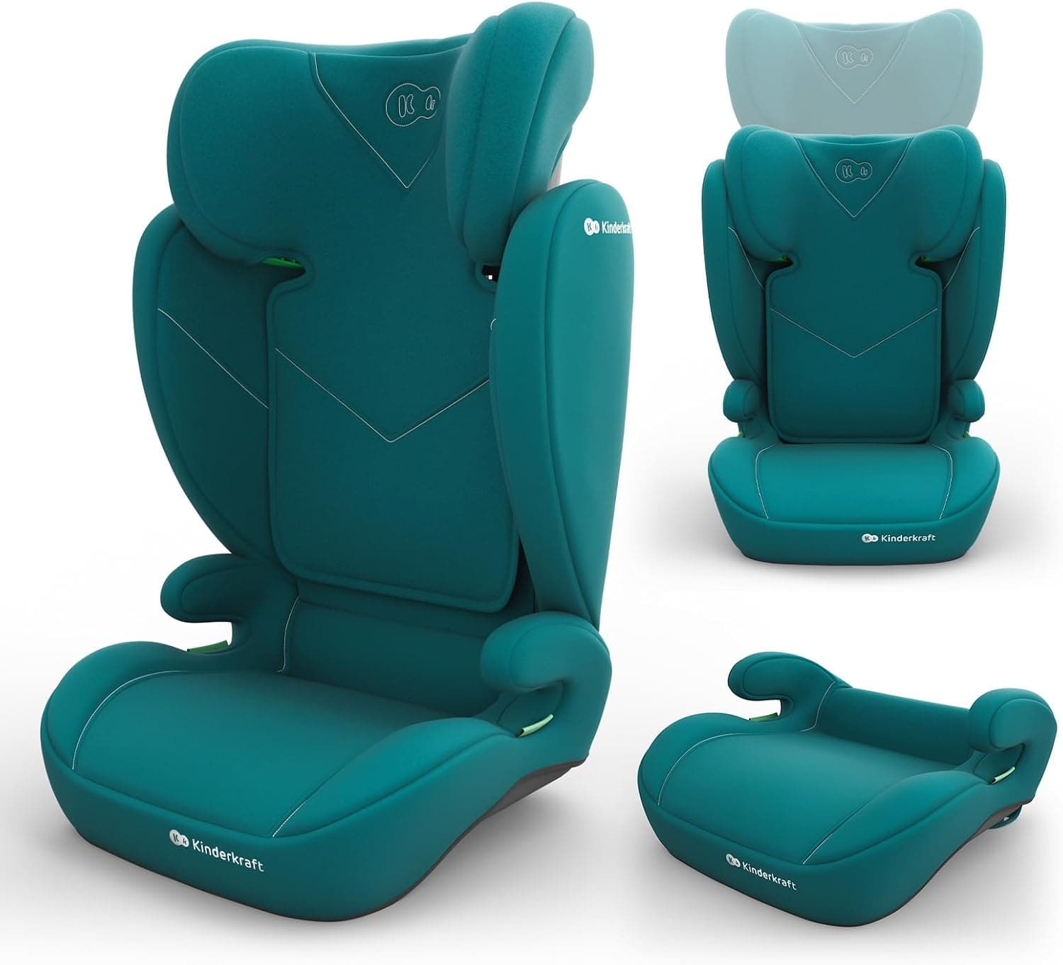 Kinderkraft I-SPARK 2 PRO Silla de Coche i-Size 100-150 cm, Verde