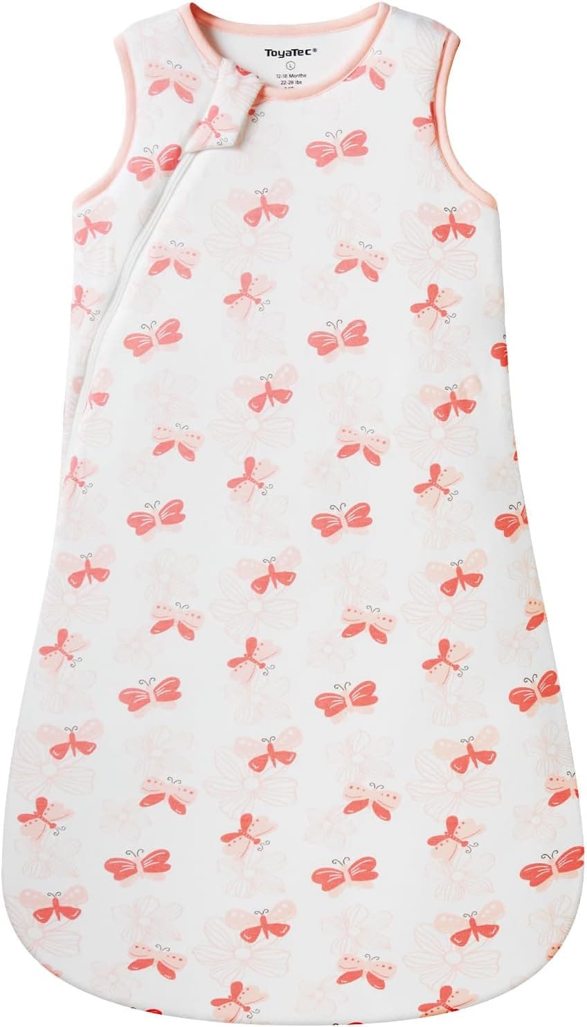 Saco de Dormir para Bebé 2.5 TOG - Súper Suave de Viscosa de Bambú - Saco de Dormir de Fibra de Bambú - Manta de Cama para Otoño-Invierno