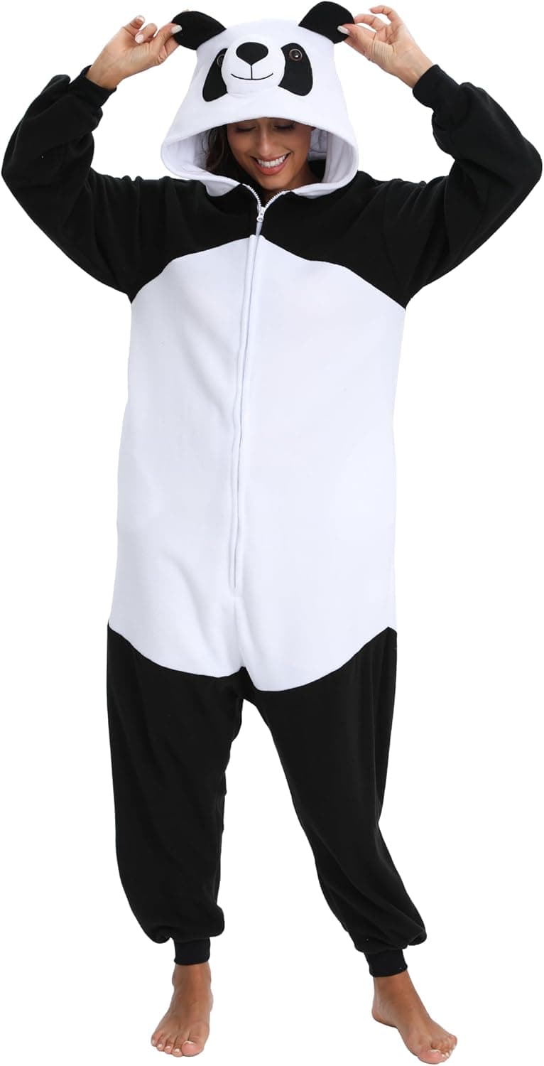 BGOKTA Pijamas Animales Mujer Disfraces de Cosplay para Adultos Pijama Jirafa Enteros,lty48-2