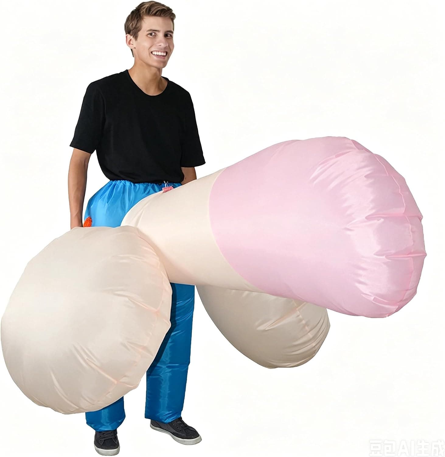 Disfraz inflable para adultos, ropa divertida para despedida de soltero o Halloween