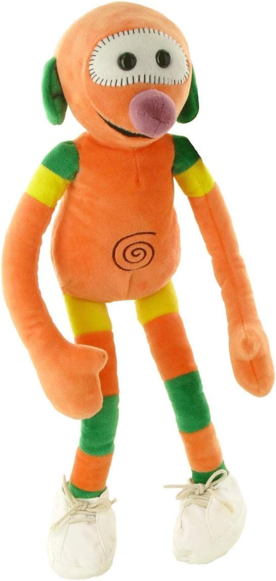 Educa - Peluche Mic Club Súper 3 | El auténtico muñeco de Súper 3 Que acompañará a tu Peque en Todas Sus Aventuras | Tacto Suave y Lavable a Mano | Dimensiones: 40 x 15 x 7 cm (19102)