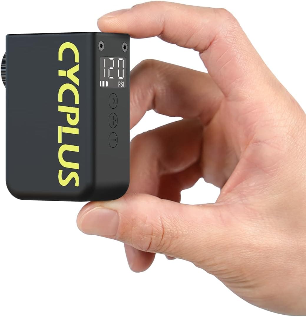 CYCPLUS Mini Bomba eléctrica Bici AS2Ultra, Carcasa magnesio, 90g