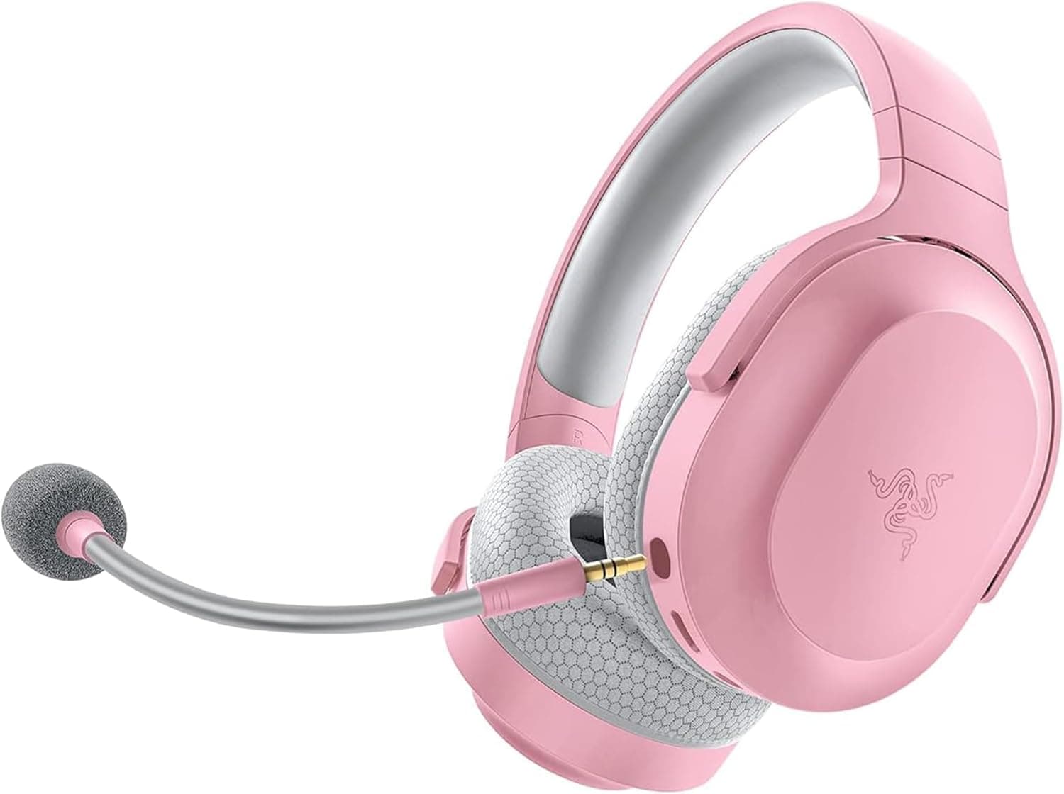 Razer Barracuda X - Auriculares Inalámbricos Multiplataforma para Juegos y Móviles, SmartSwitch Dual Wireless, Diseño Ergonómico de 250 g, TriForce 40mm, Micrófono Cardioide, Quartz