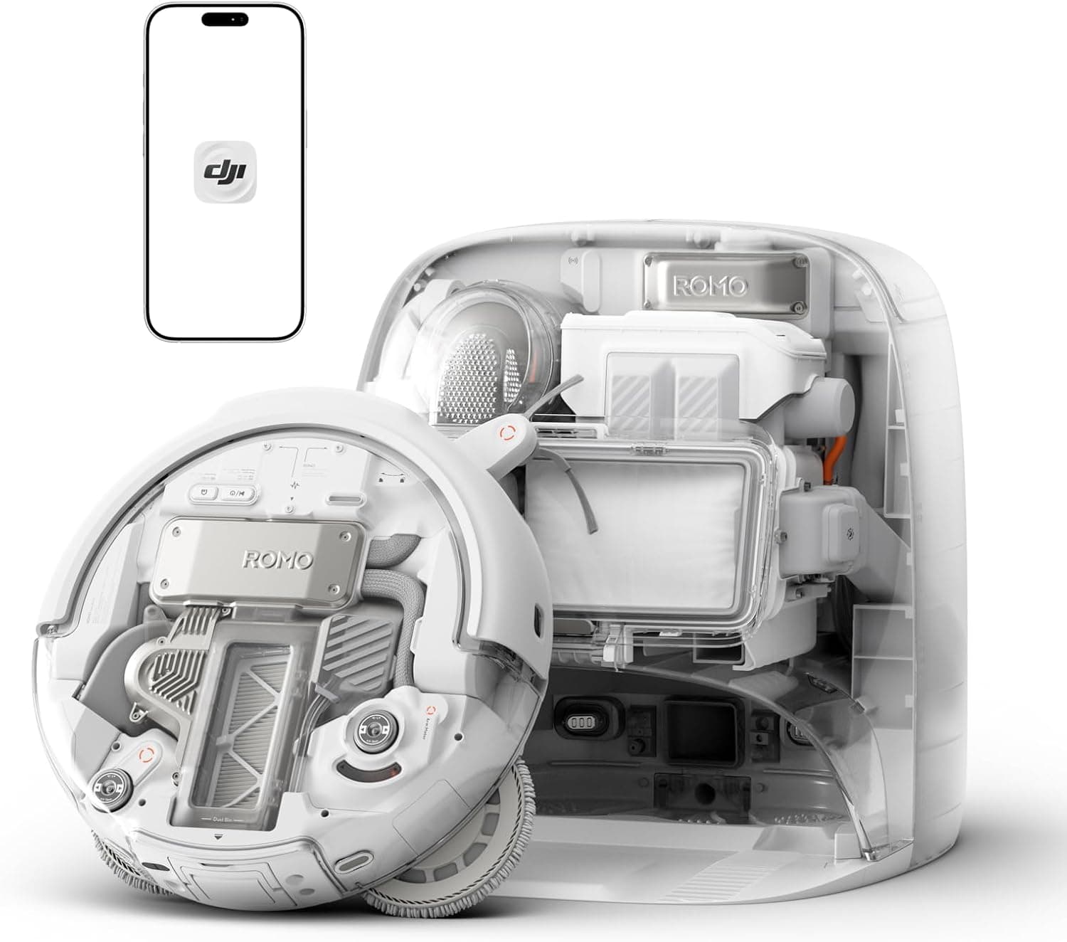 DJI Romo P Robot Aspirador y mopa