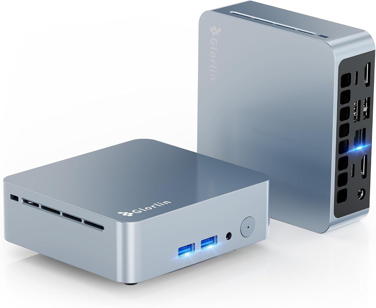 Glorlin Mini PC AMD Ryzen 5 3501U 16GB DDR4 512GB SSD (hasta 3,7 GHz)