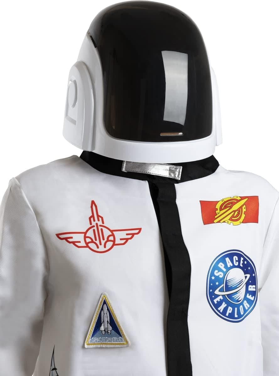 Funidelia | Casco Daft Punk para hombre y mujer Cantantes, Grupos Musicales - Accesorios para adultos, accesorio para disfraz - Blanco