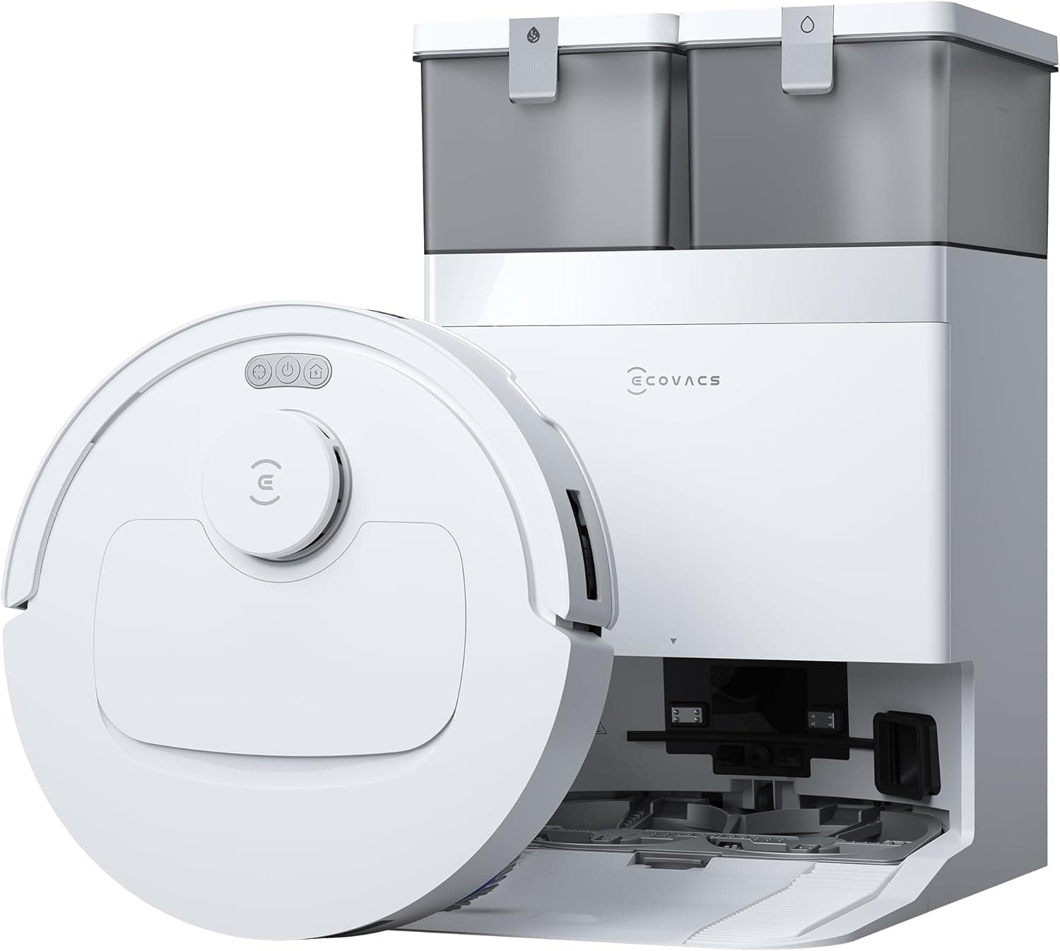 ECOVACS DEEBOT T30e Omni Robot Aspirador y mopa,25,000 Pa