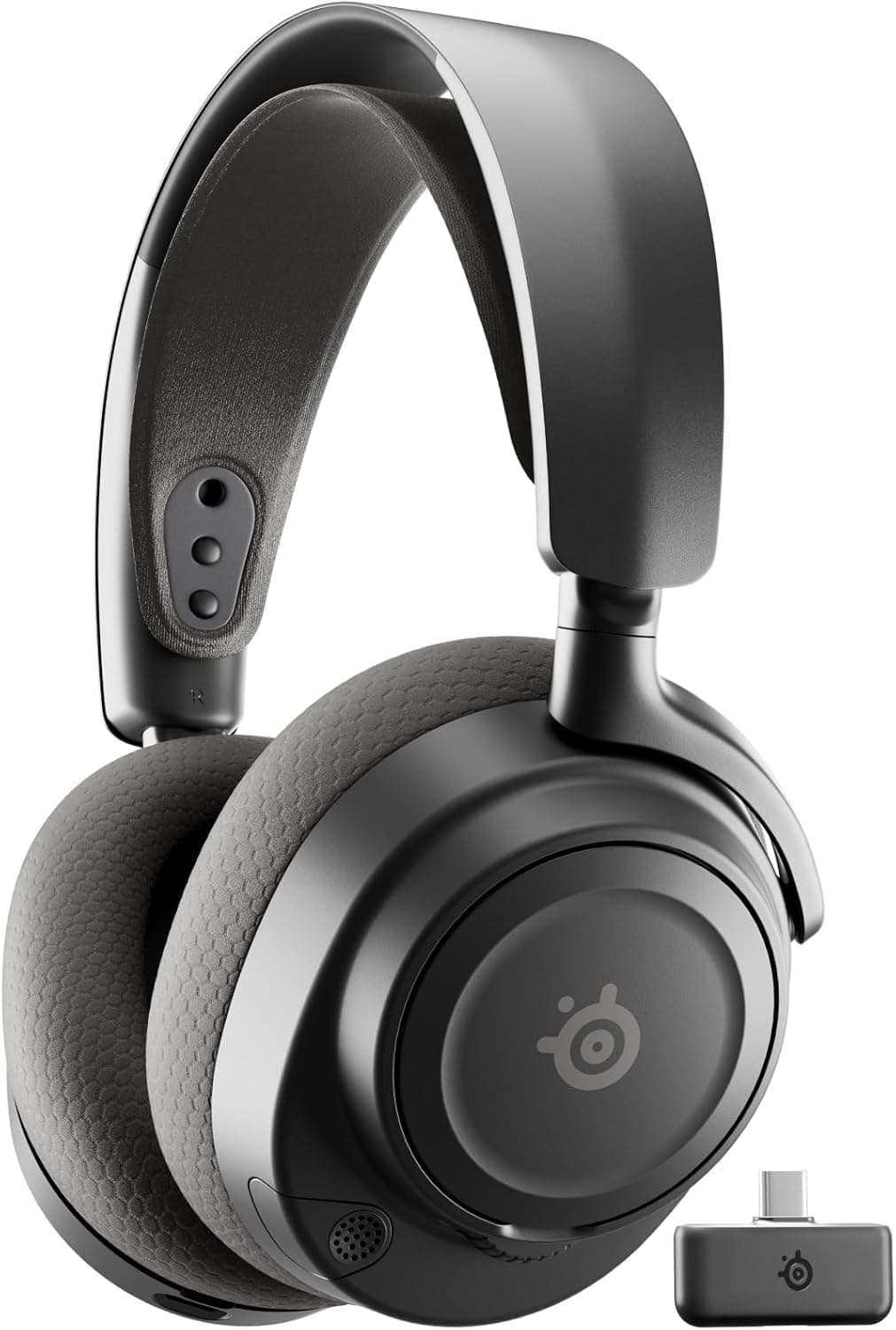 SteelSeries Arctis Nova 7P Wireless Gen2 Auriculares gaming multiplataforma -Control de app en tiempo real -Más de 50 horas -Controladores magnéticos de neodimio -2,4 GHz y Bluetooth -PC,PS5,Switch1/2