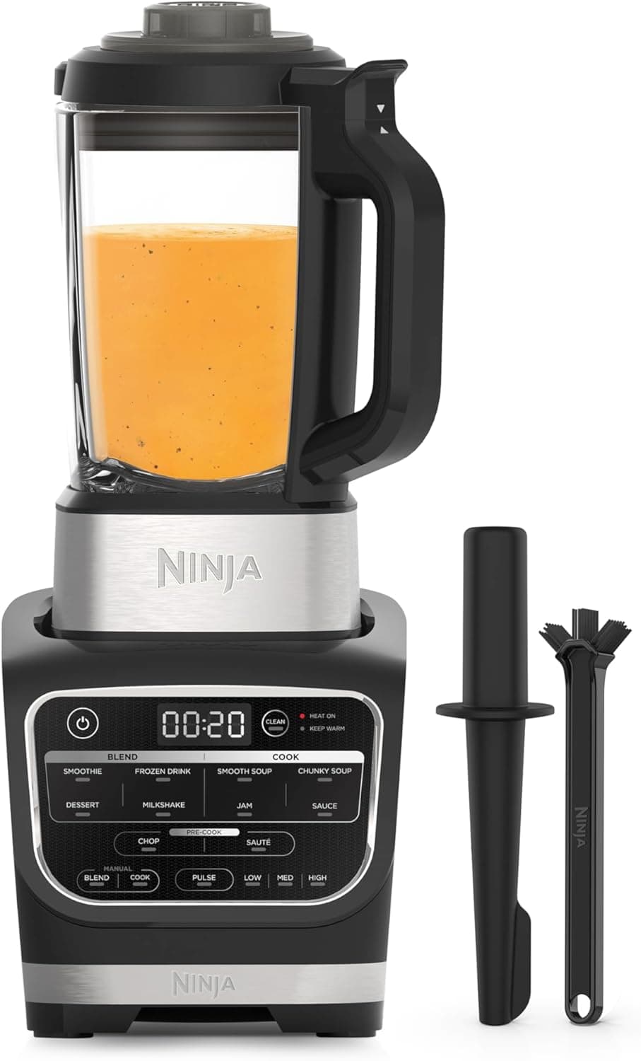 Ninja Foodi Batidora de Vaso y Sopera Eléctrica, 1000 W, Negro