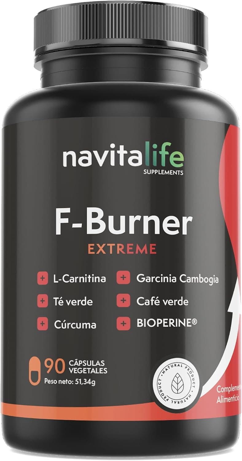 Navitalife F- burner - Con L-Carnitina Carnipure y Extractos Naturales