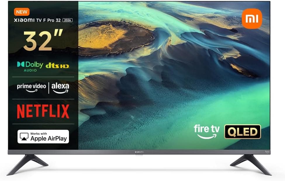 XIAOMI TV F Pro 32 Pulgadas (81 cm), QLED Smart TV, Fire OS7, L32MB-FPEU