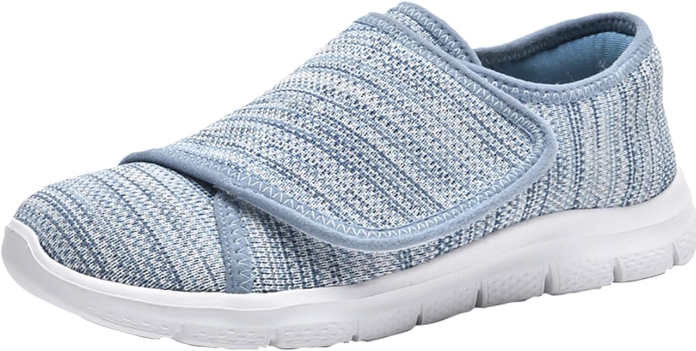 Zapatillas Diabéticos Mujer Extra Anchas Ortopédicos Respirable