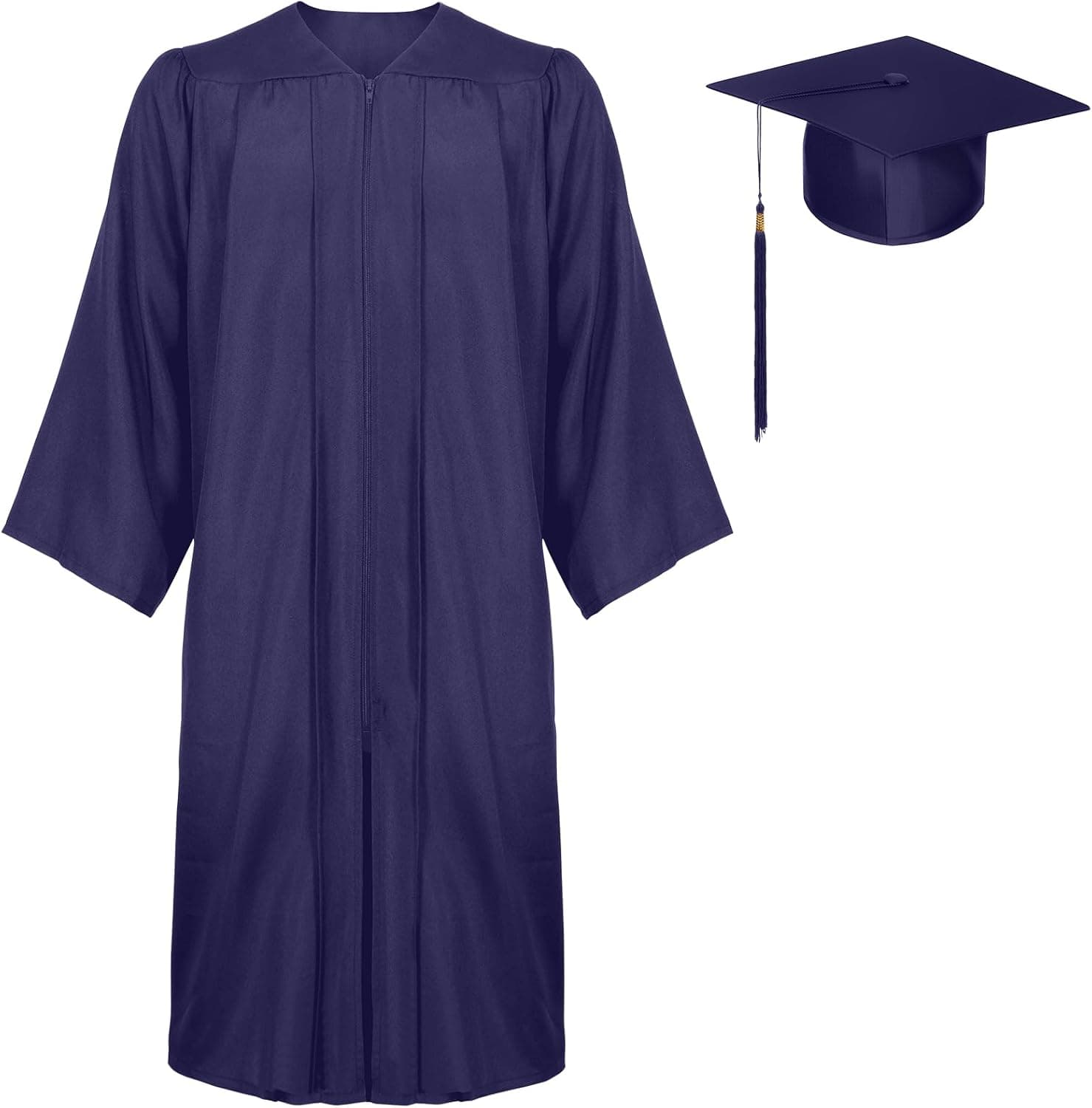 AUYAO Toga Graduación Adulto, Set Birrete Toga, Unisex